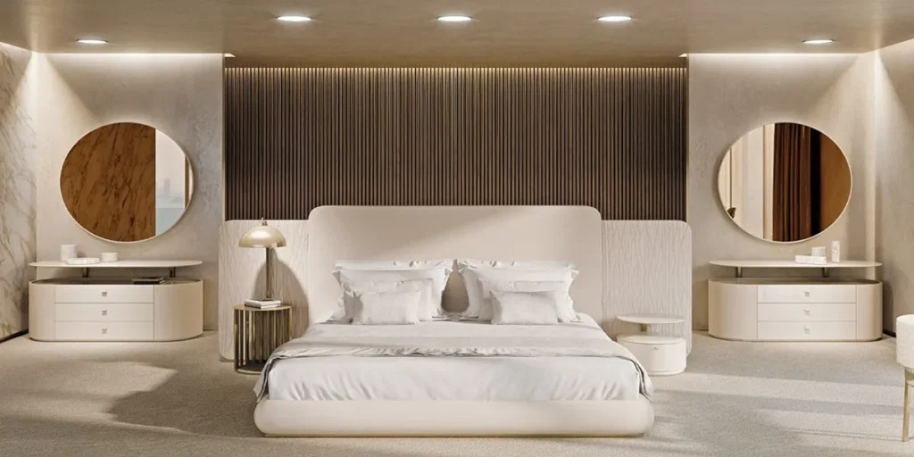 The Antoniolupi bed