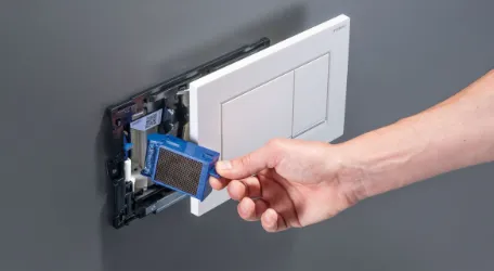 تمیز کردن آسان توالت گبریت