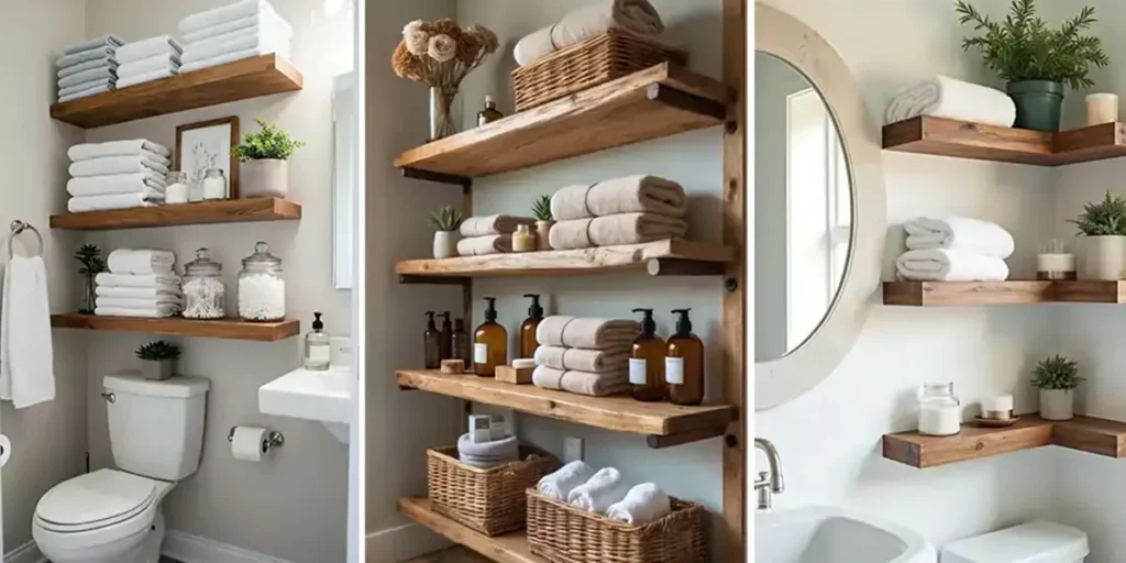 20 Bathroom Shelf Ideas to Satisfy OCD Individuals