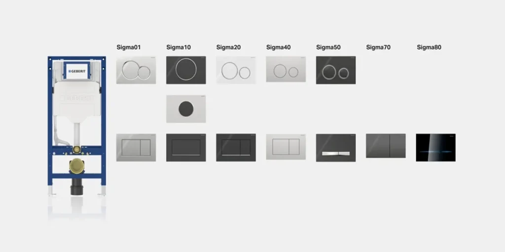 کلید فلاش تانک گبریت سیگما 01