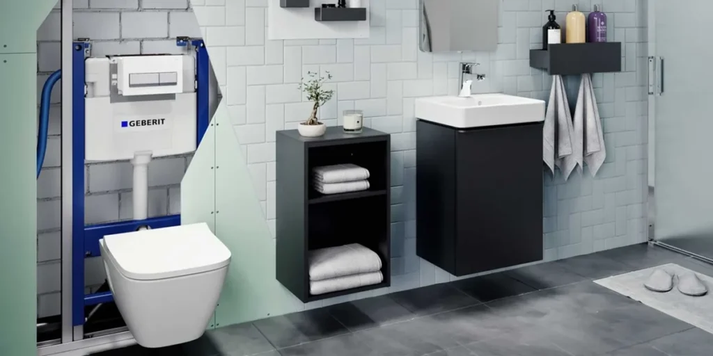 فلاش تانک توکار وال هنگ گبریت آلفا