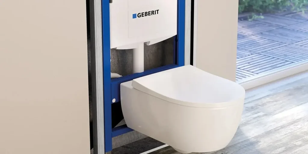 فلاش تانک توکار نیم فریم وال هنگ گبریت آلفا